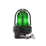 Luz de advertencia LED para ubicaciónes peligrosas, montaje para superficies, 24 VCD, color Verde