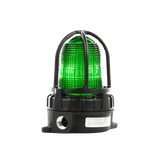 Luz de advertencia LED color Verde para ubicaciones peligrosas, montaje para superficies, 120/240Vca
