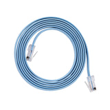 StarTech.com Cable de 1,8m Rollover de Consola Cisco - RJ45 Macho a Macho Cable Azul 1,8 m RJ-45 RJ-45