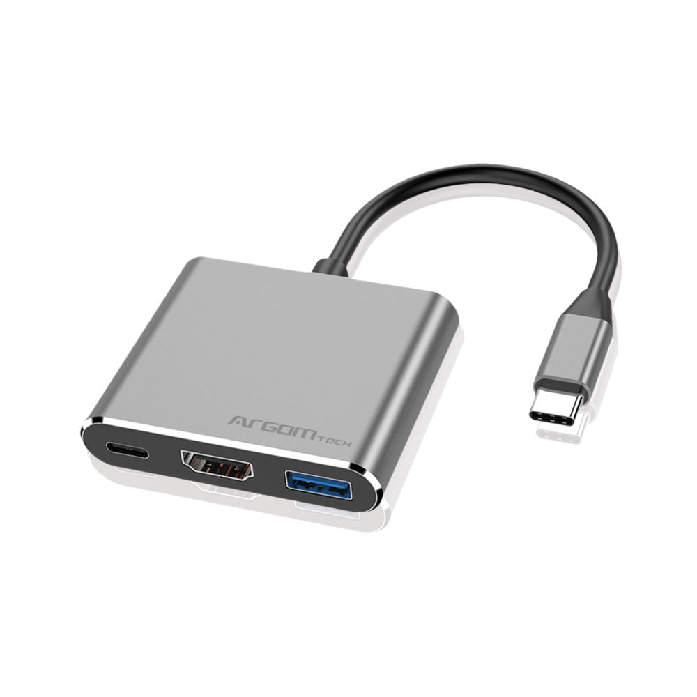 ArgomTech ONE AXESS Alámbrico USB 3.2 Gen 1 (3.1 Gen 1) Type-C Plata