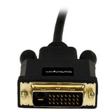StarTech.com Cable de 3m Adaptador de Vídeo Mini DisplayPort a DVI-D - Conversor Pasivo - 1920x1200 - Negro Adaptadores 