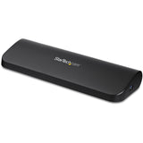 StarTech.com Docking Station USB 3.0 de 2 Monitores para Portátil - HDMI/DVI/VGA - Hub Ladrón 3x USB-A - GbE - Audio - Replicador de Puertos Universal USB-A - Win/macOS/ChromeOS - TAA Laptop Alámbrico USB 3.2 Gen 1 (3.1 Gen 1) Type-B 3 1