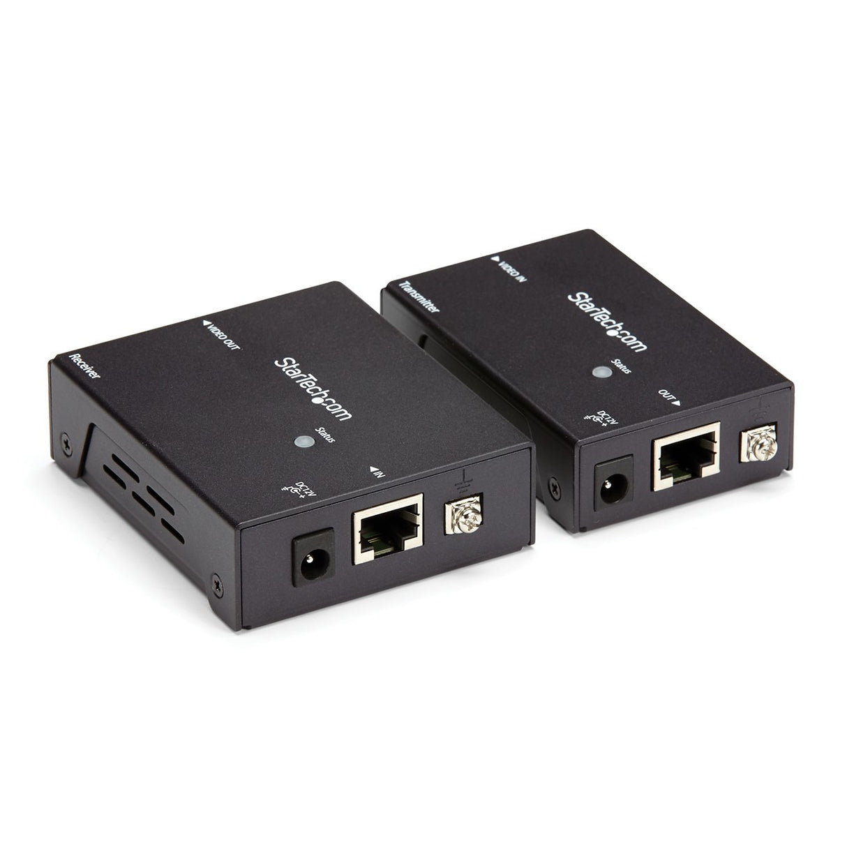 StarTech.com Extensor HDMI por Cat5 HDBaseT - POC Power over Cable - Ultra HD 4K audio/vídeo extendedores Transmisor y receptor de señales AV 4096 x 2160 Pixeles Cat5e, Cat6 70 m