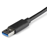 StarTech.com Adaptador Tarjeta de Red NIC Externa USB 3.0 2 Puertos Gigabit Ethernet RJ45 y Puerto USB tarjetas de red Alámbrico USB Ethernet 2