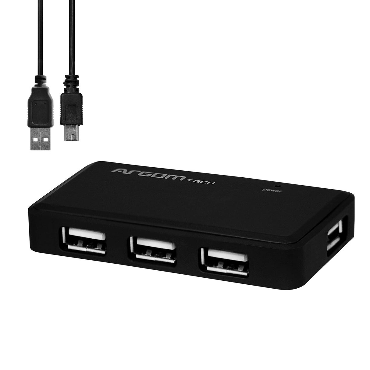 ArgomTech ARG-UB-0088 base para portátil y replicador de puertos Alámbrico USB 2.0 Negro