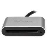 StarTech.com Lector/Grabador USB 3.0 de Tarjetas de Memoria Flash CFast 2.0 lector de tarjetas CFast, CFast 2.0 5000 Mbit/s Negro, Plata Aluminio