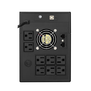 UPS Koblenz 00-4226-7 1.5 kVA 900 W, 8 Salidas, Torre, Negro