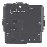 Manhattan Switch KVM Compacto de 2 Puertos interruptores kvm 2 USB USB VGA