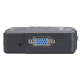 Manhattan Switch KVM Compacto de 2 Puertos interruptores kvm 2 USB USB VGA