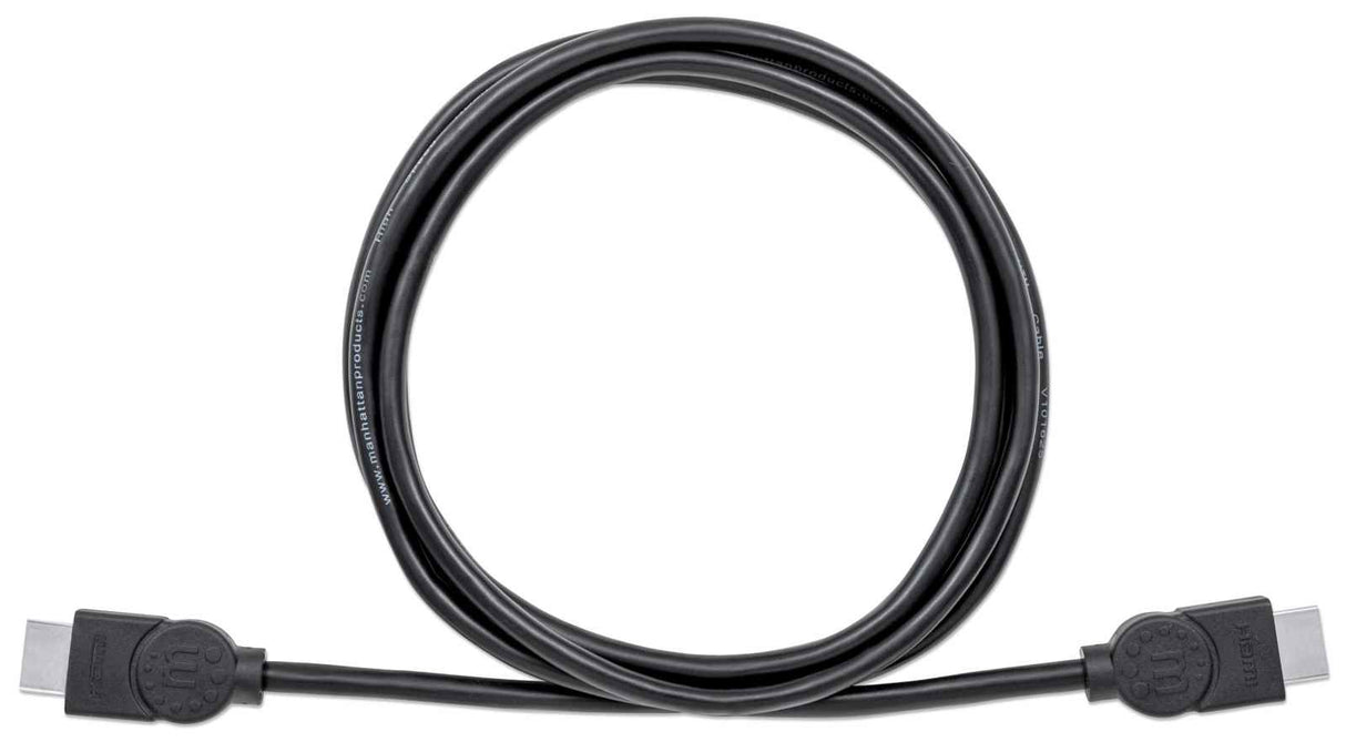 Manhattan Cable HDMI de Alta Velocidad con Canal Ethernet Cable 2 m HDMI tipo A (Estándar) HDMI tipo A (Estándar) Macho