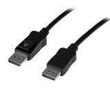 StarTech.com Cable de 15m DisplayPort Activo -Cable DisplayPort Ultra HD 4K - Cable DP Largo para Proyector o Monitor - 