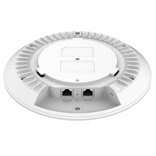 GWN7672, AP WiFi-7, Triple Band, 802.11be, 11Gbps, 2x2x2:2 MIMO con MLO, 175mts, 384 usuarios, 2x 5Geth WAN/LAN.