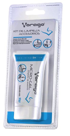 Vorago CLN-105 kit de limpieza para equipos Gel para limpieza de equipos 30 ml, Blanco