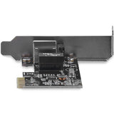StarTech.com Tarjeta de Red PCI Express de 1 Puerto Gigabit Ethernet RJ45 - Adaptador NIC PCI-e - Perfil Bajo tarjetas de red Alámbrico PCI Express Ethernet 1000 Mbit/s