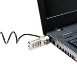 Kensington K64670AM Cable Gris Cerradura con combinación Kensington Barra en T