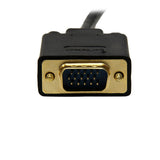 StarTech.com Cable 3m de Vídeo Adaptador Conversor DisplayPort DP a VGA - Convertidor Activo - 1080p - Negro Adaptadores