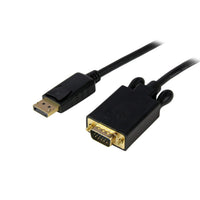 StarTech.com Cable de 1,8m DisplayPort a VGA - Cable Adaptador Activo de DisplayPort a VGA - Vídeo 1080p - Cable de Monitor DP a VGA - Convertidor DP 1.2 a VGA - Conector DP con Pestillo Cable Derecho Derecho 1,8 m DisplayPort
