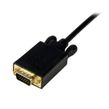 StarTech.com Cable 1,8m Mini DisplayPort a VGA - Cable Adaptador Activo Mini DP a VGA - 1080p - mDP 1.2 o Thunderbolt 1/2 Mac/PC a Monitor VGA - Cable Convertidor Cable Derecho Derecho 1,83 m mini DisplayPort