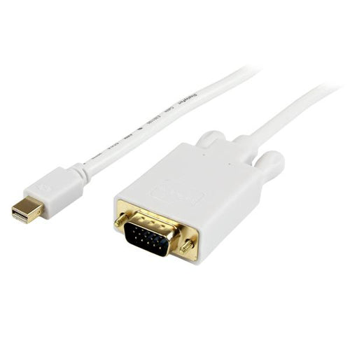 StarTech.com Cable de 91cm de Vídeo Adaptador Conversor Activo Mini DisplayPort a VGA - 1080p - Blanco Adaptadores de ca
