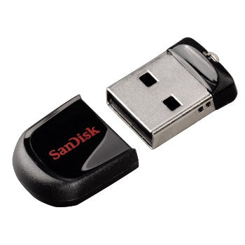 SanDisk Cruzer Fit 32GB unidad flash USB USB tipo A 2.0 Negro, Tapa, SDCZ33-032G-B35