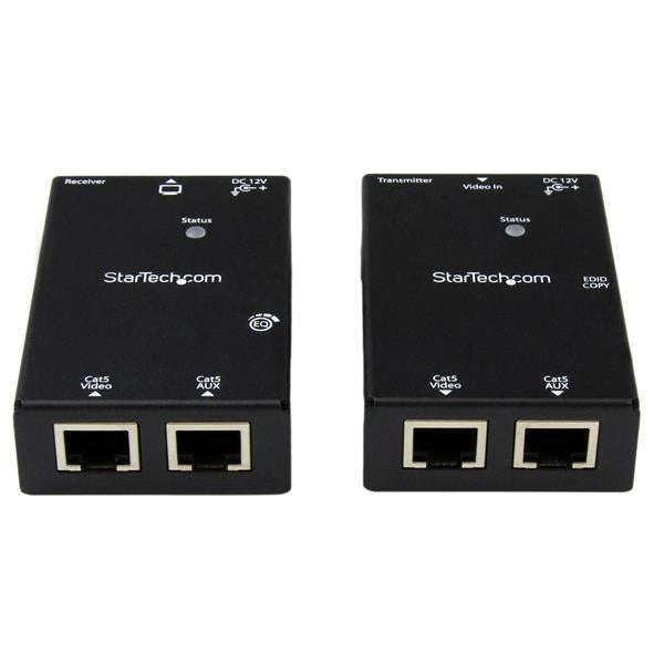 StarTech.com Kit Extensor Vídeo Audio HDMI por Cable UTP Ethernet Cat5 Cat6 RJ45 con Power over Cable - 50m audio/vídeo extendedores Transmisor y receptor de señales AV 1920 x 1080 Pixeles Cat5e, Cat6 50 m