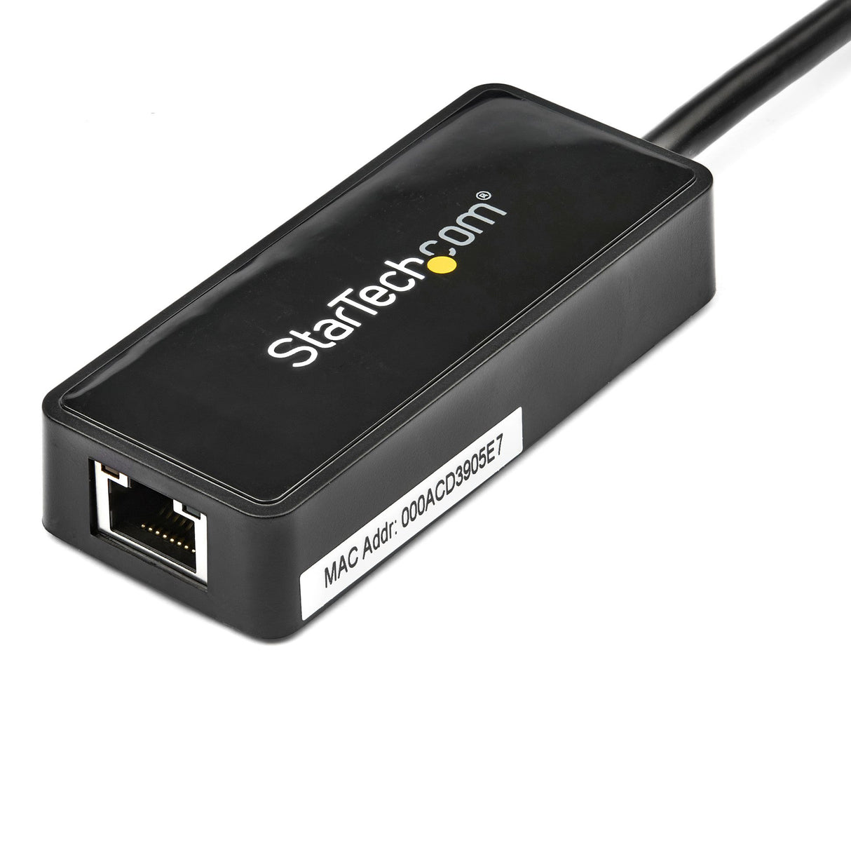 StarTech.com Adaptador Tarjeta de Red NIC Externa USB 3.0 de 1 Puerto Gigabit Ethernet RJ45 y Puerto USB - Negro tarjetas de red Alámbrico USB Ethernet 1
