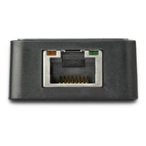 StarTech.com Adaptador Tarjeta de Red NIC Externa USB 3.0 de 1 Puerto Gigabit Ethernet RJ45 y Puerto USB - Negro tarjetas de red Alámbrico USB Ethernet 1
