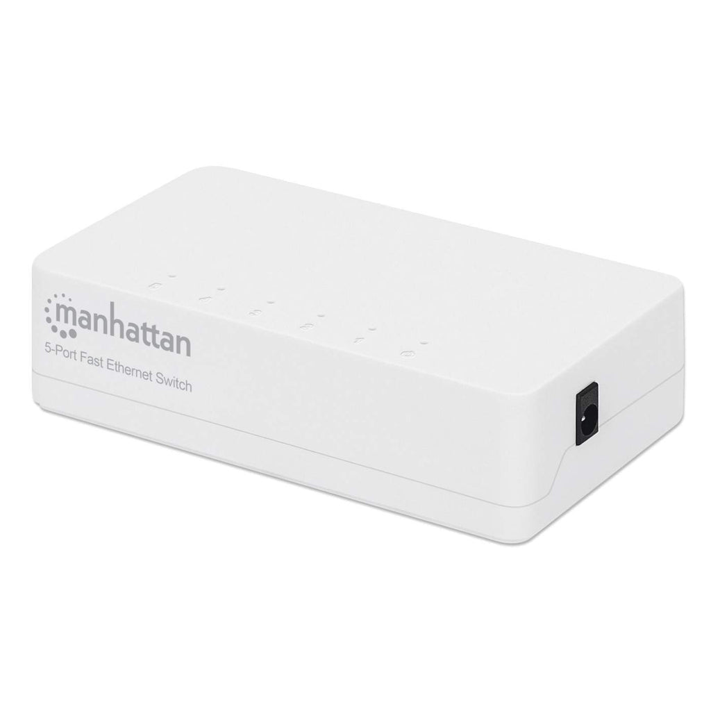 Manhattan Switch Fast Ethernet de 5 puertos dispositivo de redes No administrado 5 Fast Ethernet (10/100) 5