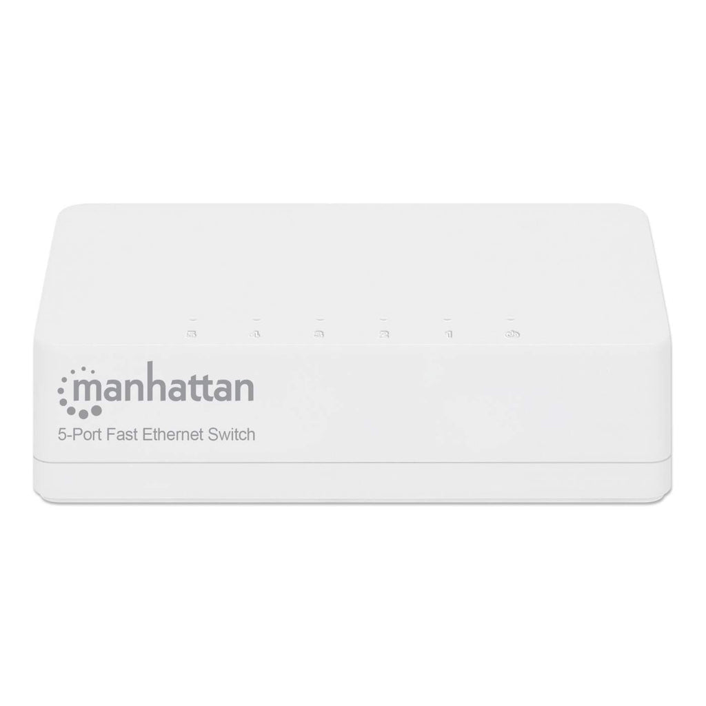 Manhattan Switch Fast Ethernet de 5 puertos dispositivo de redes No administrado 5 Fast Ethernet (10/100) 5