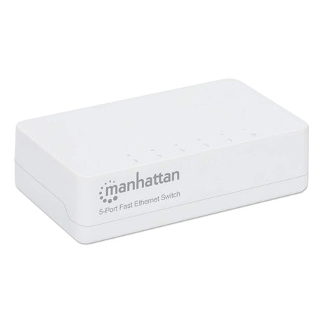 Manhattan Switch Fast Ethernet de 5 puertos dispositivo de redes No administrado 5 Fast Ethernet (10/100) 5