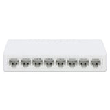 Manhattan Switch Fast Ethernet de 8 puertos dispositivo de redes No administrado 8 Fast Ethernet (10/100) 8