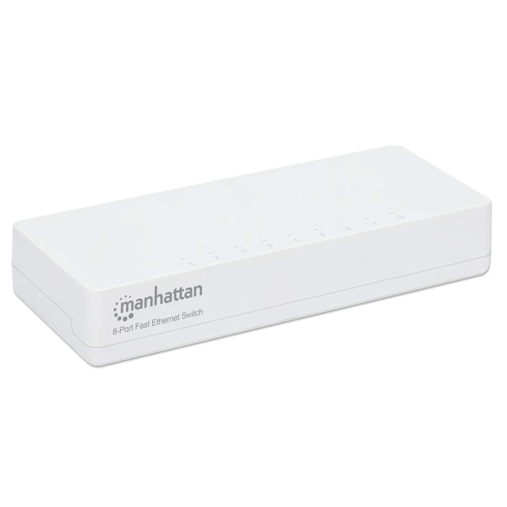Manhattan Switch Fast Ethernet de 8 puertos dispositivo de redes No administrado 8 Fast Ethernet (10/100) 8
