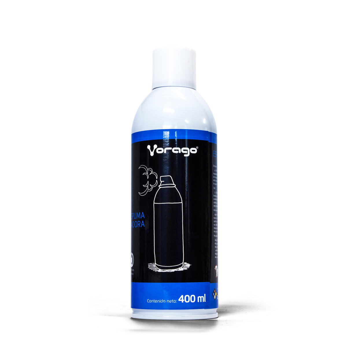 Vorago CLN-101 kit de limpieza para equipos Espuma para limpieza de equipos 400 ml, Plata