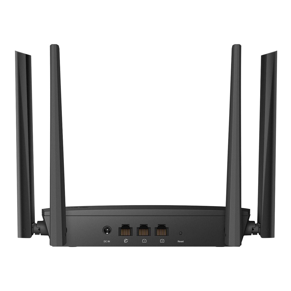 Steren COM-865+ router inalámbrico Gigabit Ethernet Doble banda (2,4 GHz / 5 GHz) Negro