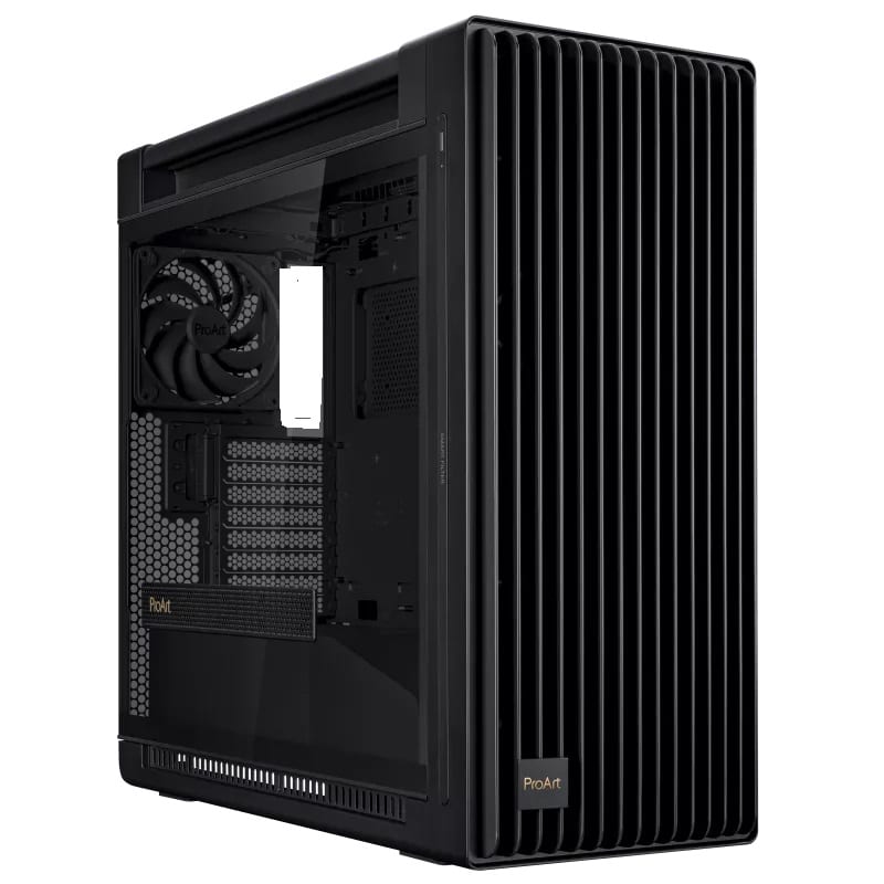 Gabinete ASUS PA602 ProArt E-ATX/ATX/M-ATX/MITX Negro, 4 Puertos USB, 8 Bahías de Almacenamiento