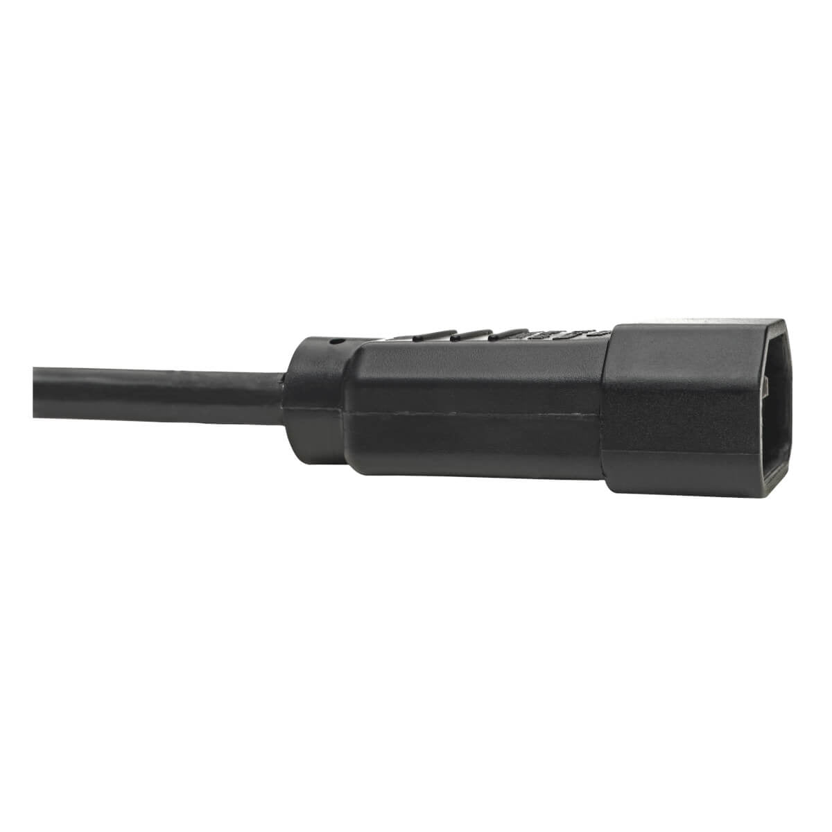 Tripp Lite P002-001-10A Cable de Alimentación de CA para Computadora NEMA 5-15R a C14 - 10A, 125V, 18 AWG, 30.5 cm [1 pi