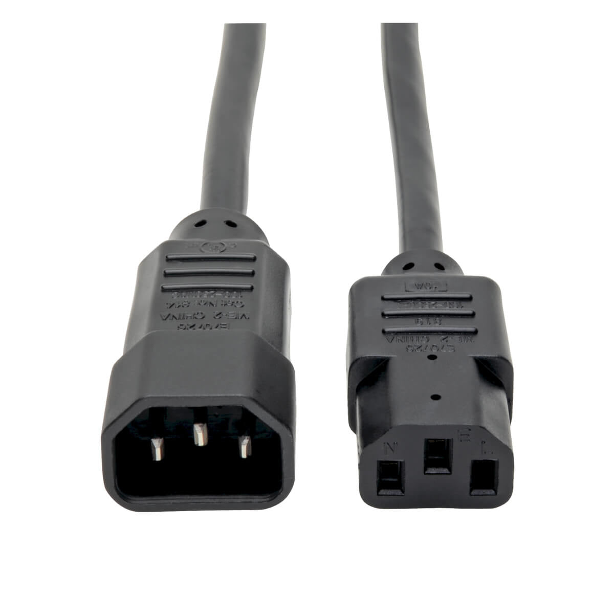 Tripp Lite P004-003 Cable de Alimentación para PDU, C13 a C14 - 10A, 250V, 18 AWG, 91.4 cm [3 pies], Negro, Acoplador C1