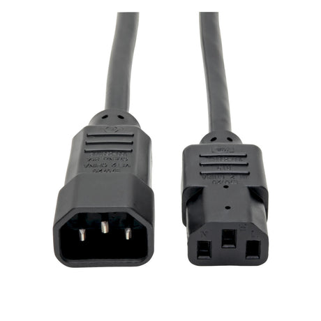 Tripp Lite P004-003 Cable de Alimentación para PDU, C13 a C14 - 10A, 250V, 18 AWG, 91.4 cm [3 pies], Negro, Acoplador C1