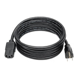 Tripp Lite P006-008-13A Cable de Alimentación de CA para Computadora de Escritorio, NEMA 5-15P a C13 - 13A, 125V, 16 AWG