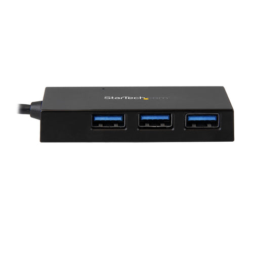 StarTech.com Concentrador USB 3.0 (5Gbps) de 4 Puertos - USB-C a 1x USB-C y 3x USB-A Hubs de interfaz 4 USB 3.2 Gen 1 (3