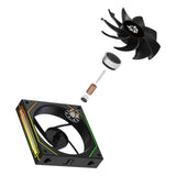 Balam Rush Eolox Link-R EXL95R Carcasa del ordenador Ventilador 12 cm Negro