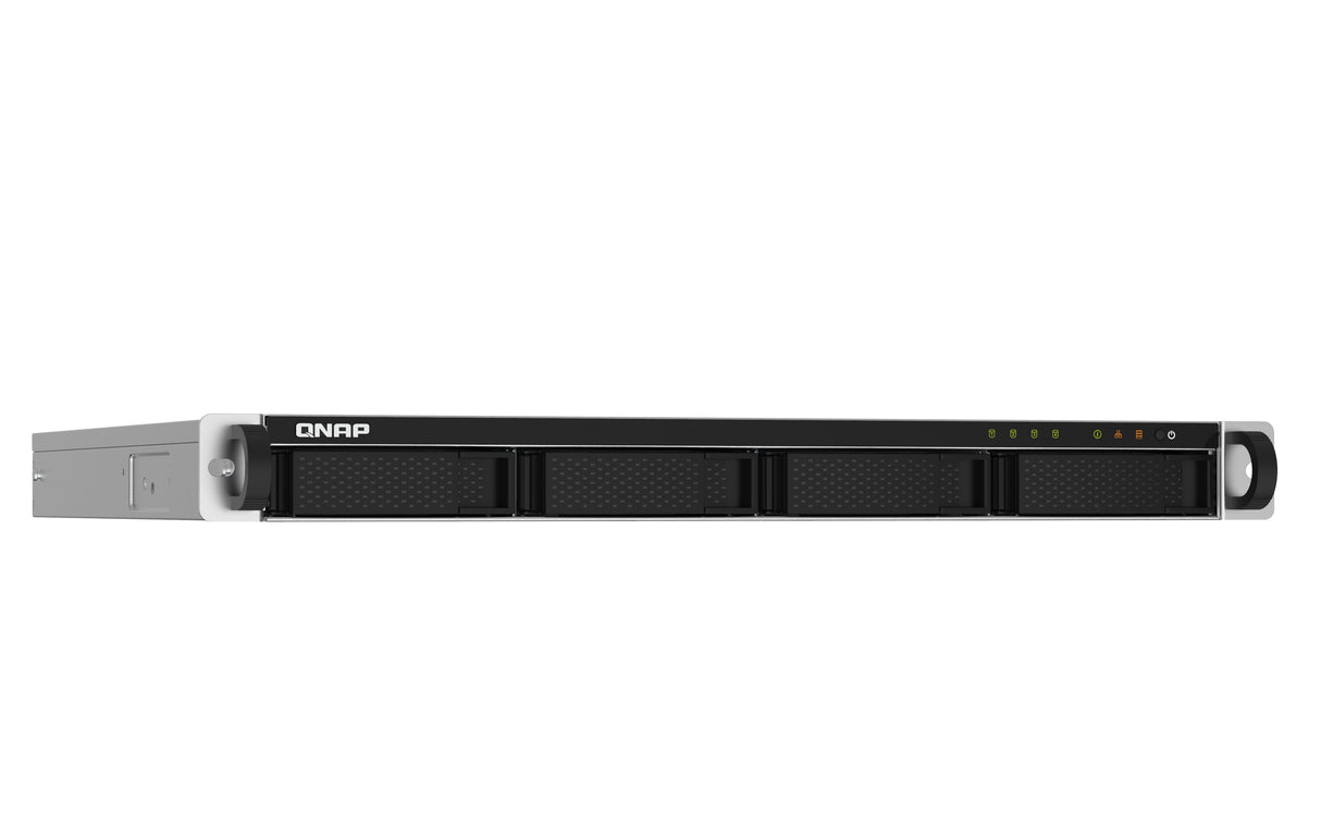 QNAP TS-432PXU-RP NAS Bastidor (1U) Annapurna Labs AL324 2 GB DDR4 0 TB QNAP Turbo System Aluminio, Negro
