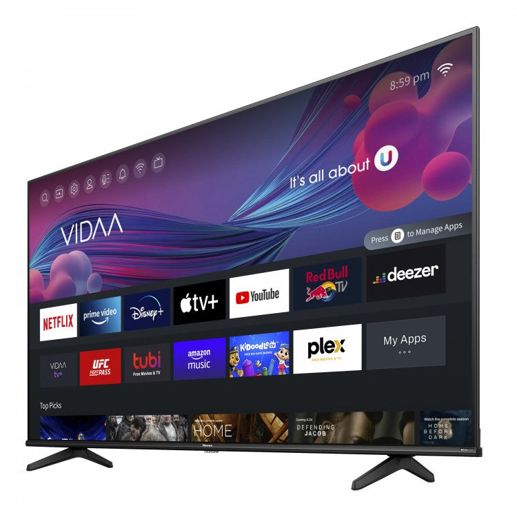 Hisense 43A6KV Televisor 109,2 cm (43") 3840 x 2160 Pixeles 4K Ultra HD LCD Smart TV Wifi Negro