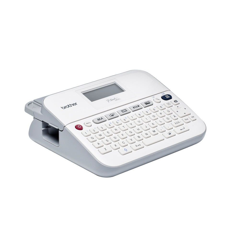Brother PT-D400 Impresora Transferencia térmica Gris, Blanco