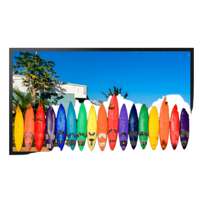 OM46B - Pantalla LED para Escaparate / 46" / Full HD 1080p / 4000 nits / 24/7 / HDMI / LAN / VESA 400x400 / -30 a 50°C