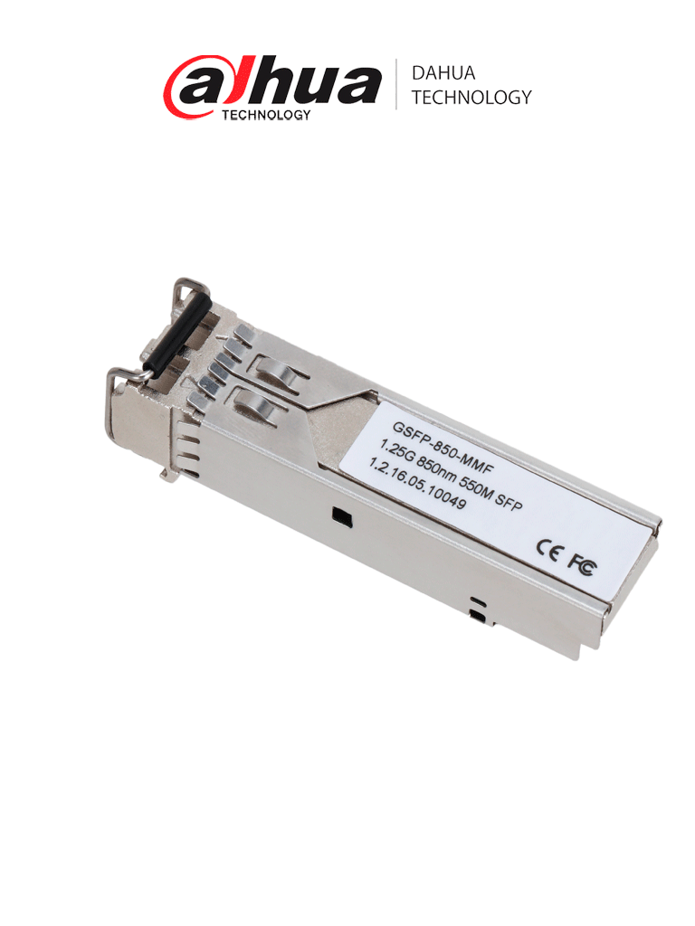 Módulo Óptico DAHUA GSFP-850-MMF Gigabit/ Doble Fibra MM/ Puerto LC/ 850nm/ 550m
