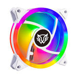 Balam Rush Eolox Blaze EX30KW Gabinete de la computadora Enfriador de aire 12 cm Blanco 1 pieza(s), 1200 RPM