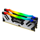 Kingston Technology 96GB 6000MT/s DDR5 CL32 DIMM (Kit de 2) FURY Renegade RGB XMP Memoria RAM Si 32 96 GB 2 x 48 GB