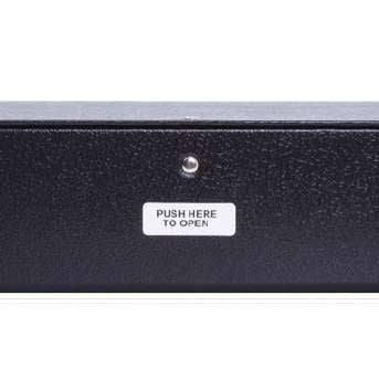 Techmakro 9129FIBK caja de archivo Negro Cartón, Cloruro de polivinilo (PVC), 265 mm, 360 mm