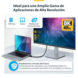 StarTech.com Cable HDMI de 50cm Certificado de Ultra Alta Velocidad - 8K60Hz/4K120Hz - Cable HDMI 2.1 con HDR10+ / eARC
